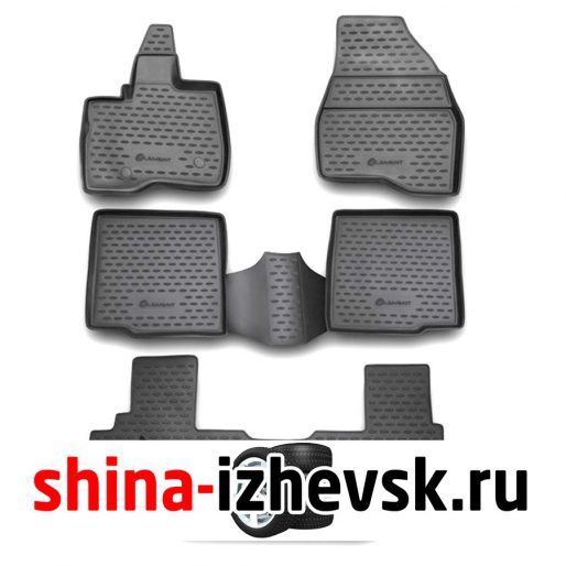 Коврик Autofamily коврики в салон для FORD Explorer, 2011-2014, 5 шт. ) в Ижевске